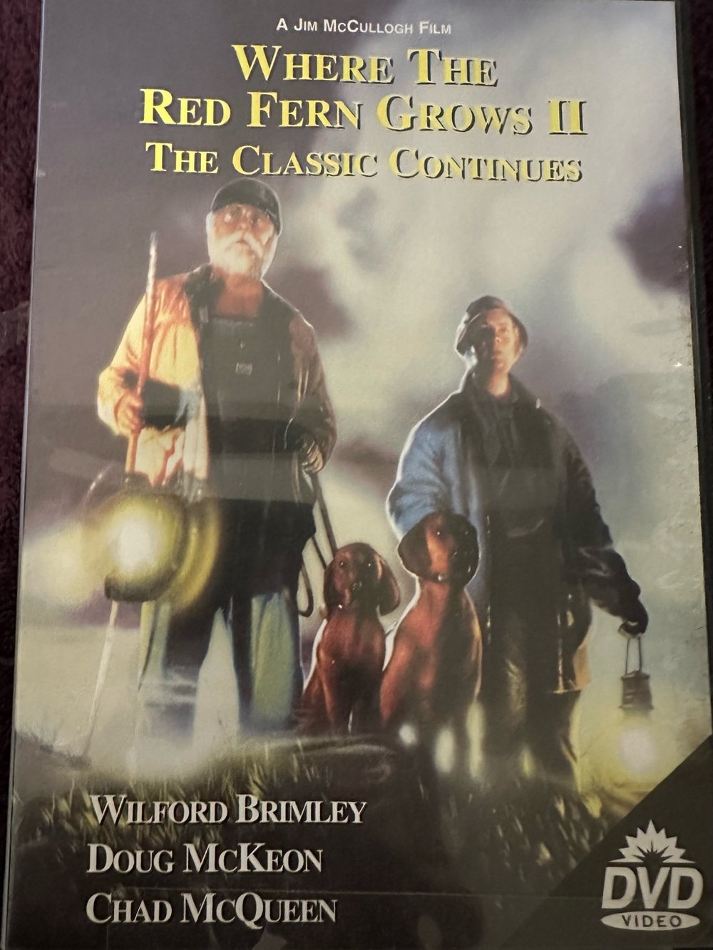 Where the Red Fern Grows II: The Classic Continues DVD movie